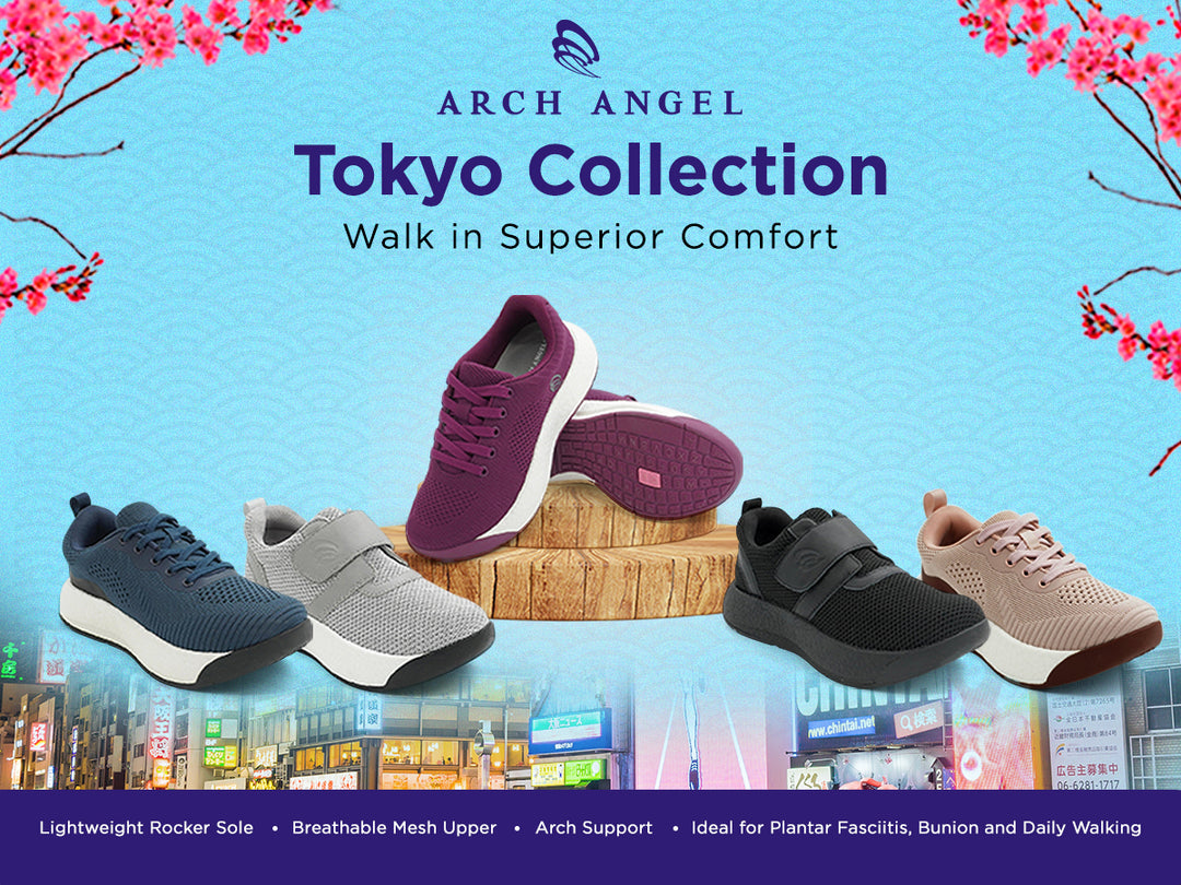 Arch Angel Tokyo Collection. Walk in Superior Comfort