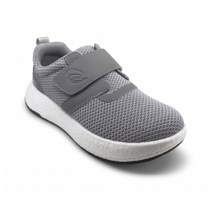 Arch Angel Rouen Ladies Stretchy Knit Shoes with Single Velcro Strap, Lightweight Expanded Thermoplastic Polyurethane (ETPU) Outsole, Responsive Comfort Fit