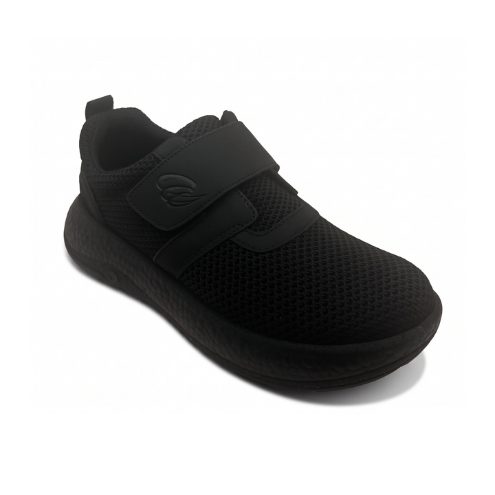Arch Angel Rouen Ladies Stretchy Knit Shoes with Single Velcro Strap, Lightweight Expanded Thermoplastic Polyurethane (ETPU) Outsole, Responsive Comfort Fit