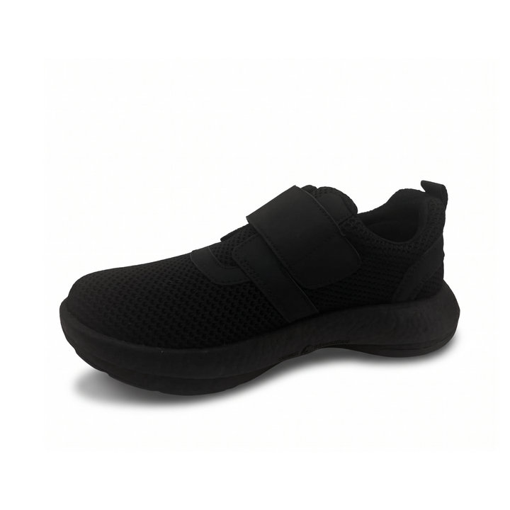 Arch Angel Rouen Ladies Stretchy Knit Shoes with Single Velcro Strap, Lightweight Expanded Thermoplastic Polyurethane (ETPU) Outsole, Responsive Comfort Fit
