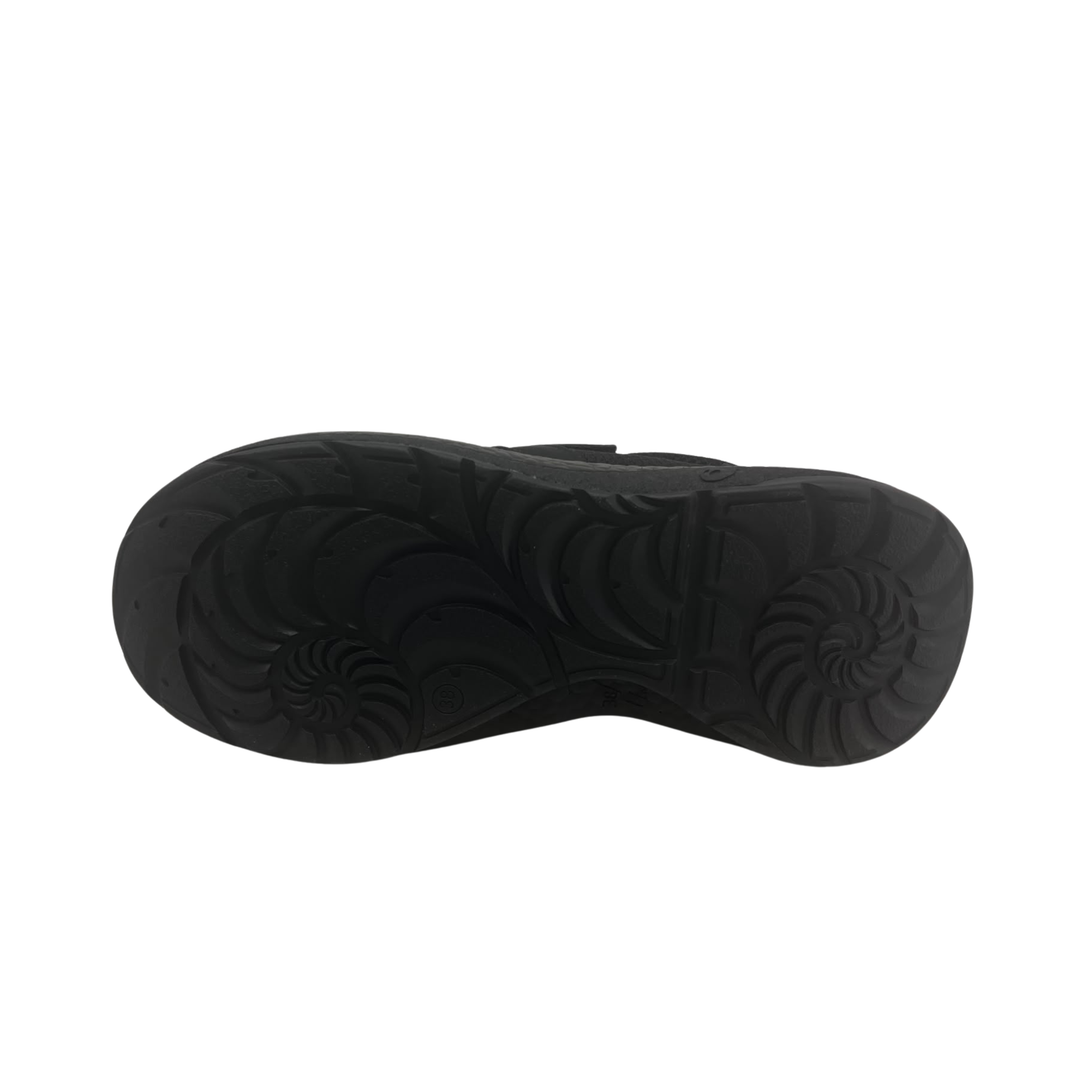 Arch Angel Rouen Ladies Stretchy Knit Shoes with Single Velcro Strap, Lightweight Expanded Thermoplastic Polyurethane (ETPU) Outsole, Responsive Comfort Fit