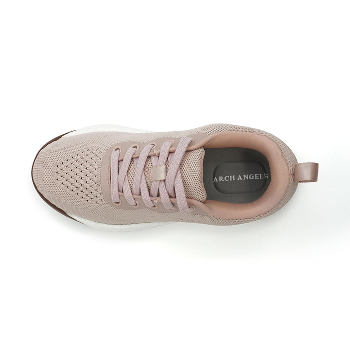 Arch Angel Tokyo 1501E3 - Arch Angel Superior Comfort Women Sneakers With Breathable Mesh Upper, Lightweight Rocker Sole And Arch Support. Ideal For Plantar Fasciitis And Daily Walking (Pink)