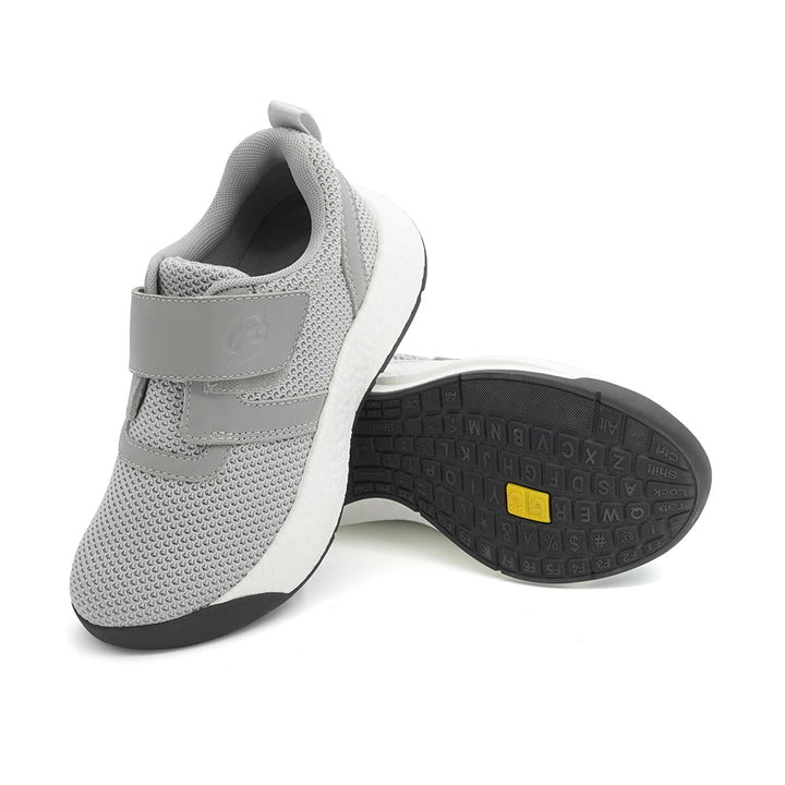 Arch Angel Tokyo 250306 - With Velcro Straps That Provide Effortless Convenience And Ensure Quick And Secure Fit. (Grey)