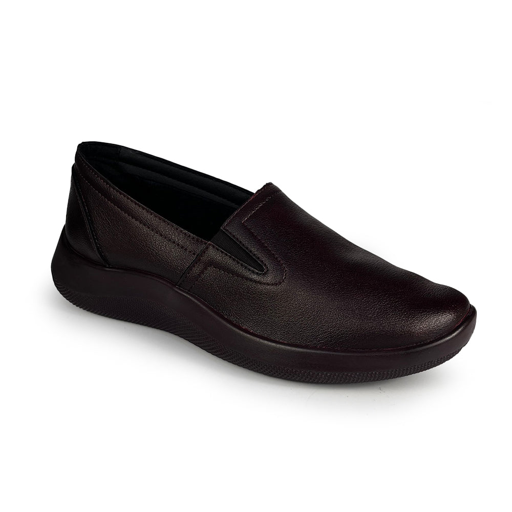 Arcopedico Banff Slippers With Stretchy Sustainable Lytech Upper, Pressure-Free Adaptive Fit, And Ultra-Light Twin Arch Support Sole For Secure Grip, Orthopedic Comfort & All-Day Wear (Wine)