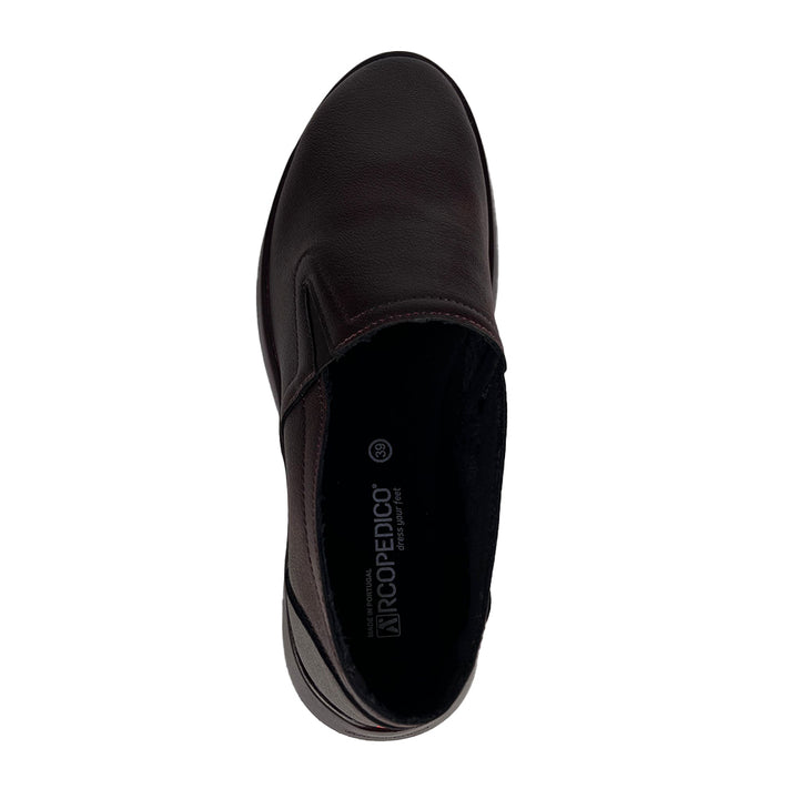 Arcopedico Banff Slippers With Stretchy Sustainable Lytech Upper, Pressure-Free Adaptive Fit, And Ultra-Light Twin Arch Support Sole For Secure Grip, Orthopedic Comfort & All-Day Wear (Wine)