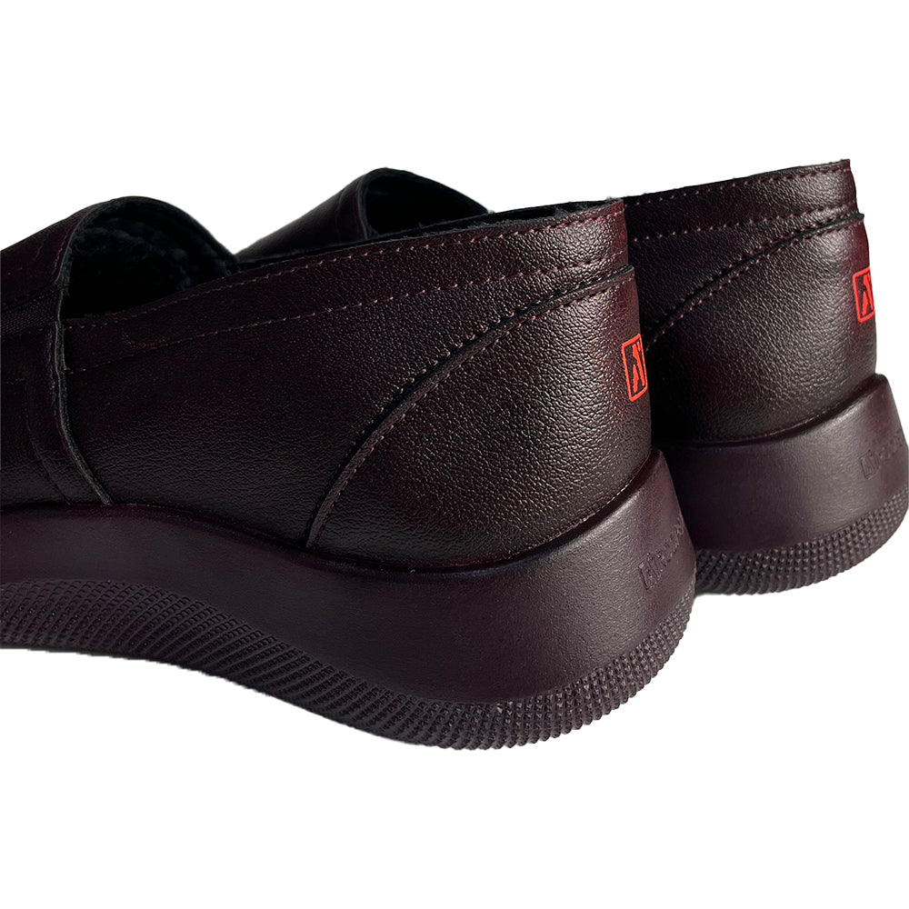 Arcopedico Banff Slippers With Stretchy Sustainable Lytech Upper, Pressure-Free Adaptive Fit, And Ultra-Light Twin Arch Support Sole For Secure Grip, Orthopedic Comfort & All-Day Wear (Wine)