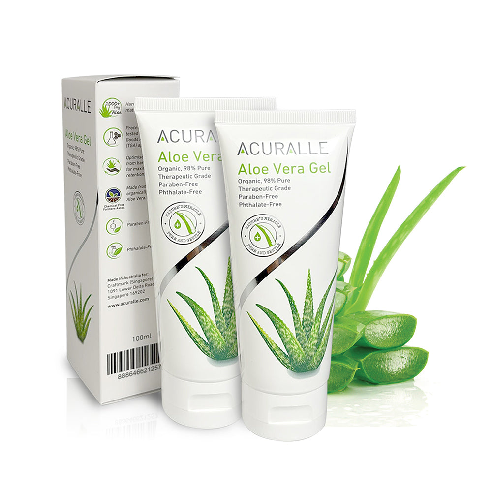 Acuralle Organic Pure Aloe Vera Gel Twin Pack (Paraben Free And Phthal –  Arch Angel Shoes