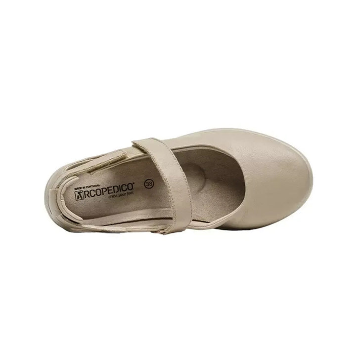 Arcopedico Minami Women’s Ballet Flats With Stretch Lytech® Upper, Adjustable Strap, Wide-Fit Comfort for Bunions & Machine Washable Design