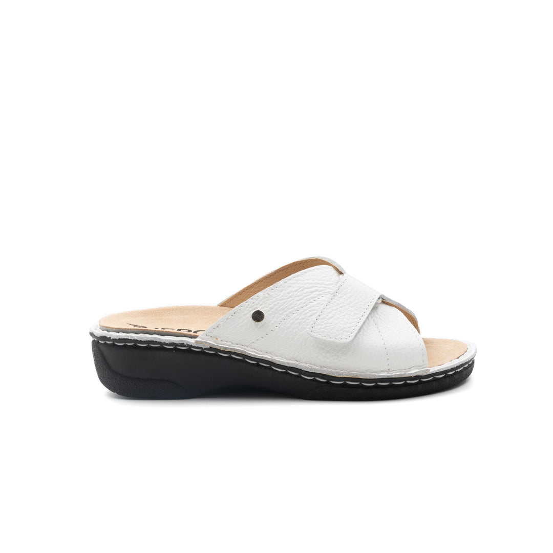 Sabatini Hergos 357 Orthopedic-Friendly Shoes Designed For Customization By Orthopedists & Podiatrists. Featuring Non-Slip Outsole, Medium Width Fit, And Premium Italian Craftsmanship (Bianco White)