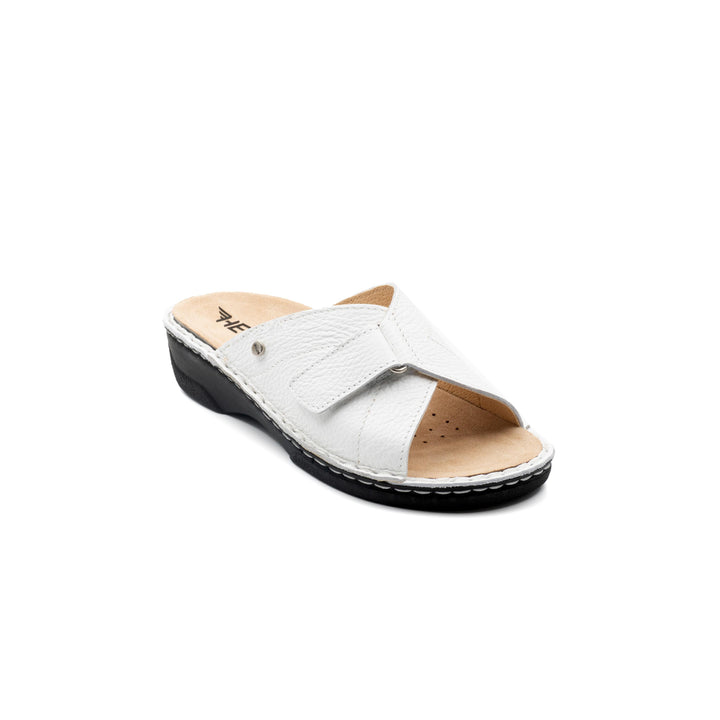 Sabatini Hergos 357 Orthopedic-Friendly Shoes Designed For Customization By Orthopedists & Podiatrists. Featuring Non-Slip Outsole, Medium Width Fit, And Premium Italian Craftsmanship (Bianco White)