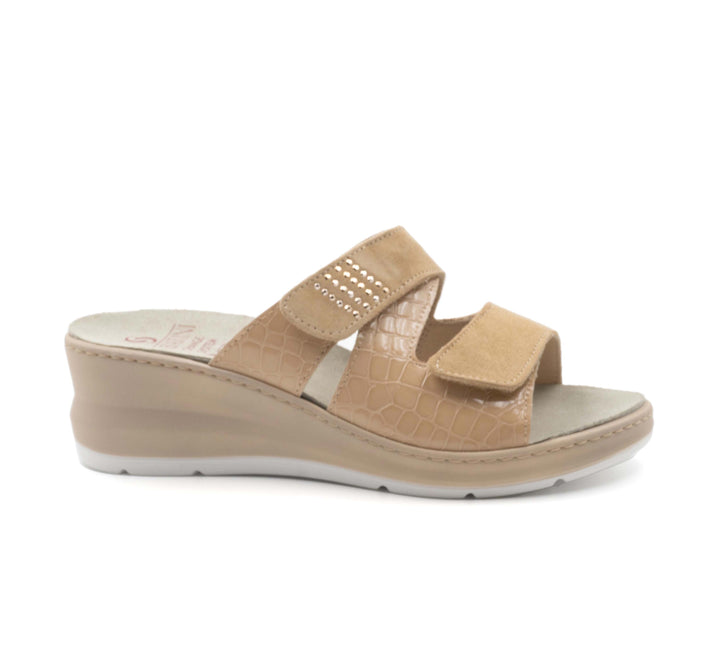 Sabatini S1913 Walking Shoes With Exclusive Interchangeable Leather-Lined Insoles For Superior Shock Absorption, Freshness & Lightweight Comfort. Crafted With Non-Slip Outsole, Medium Width Fit, And Premium Italian Design (Beige)