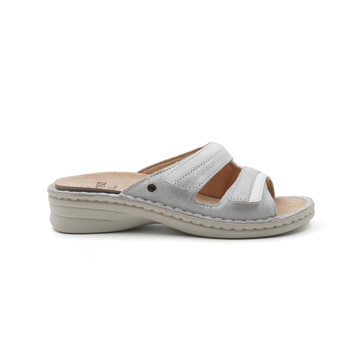 Sabatini S110 Walking Shoes With Exclusive Interchangeable Leather-Lined Insoles For Superior Shock Absorption, Freshness & All-Day Comfort. Featuring Non-Slip Outsole, Medium Width Fit, And Expert Italian Craftsmanship (Bianco White)