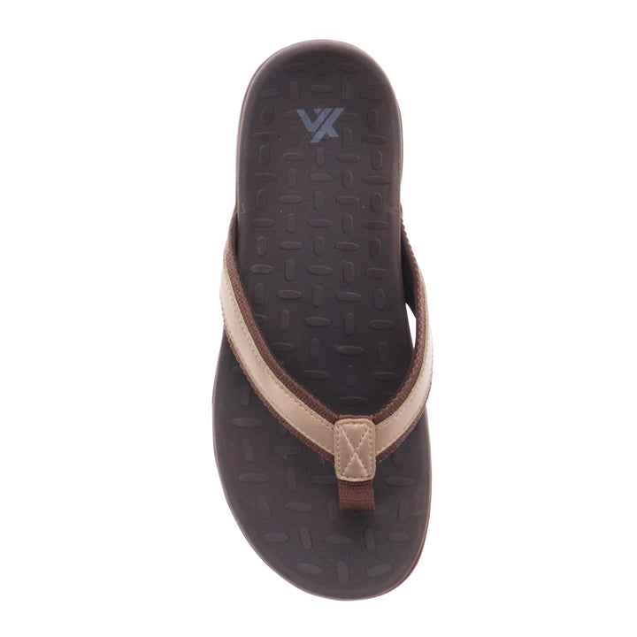 Vitasole Focus Women’s Orthotic Slippers with Premium Leather Upper, Arch Support & All-Day Comfort Footbed (White)