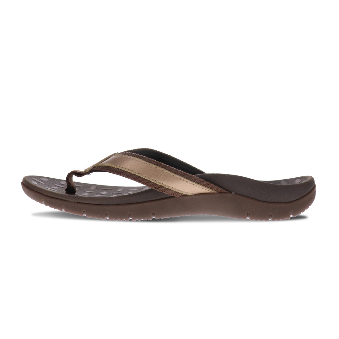Vitasole Focus Women’s Orthotic Slippers with Premium Leather Upper, Arch Support & All-Day Comfort Footbed (White)