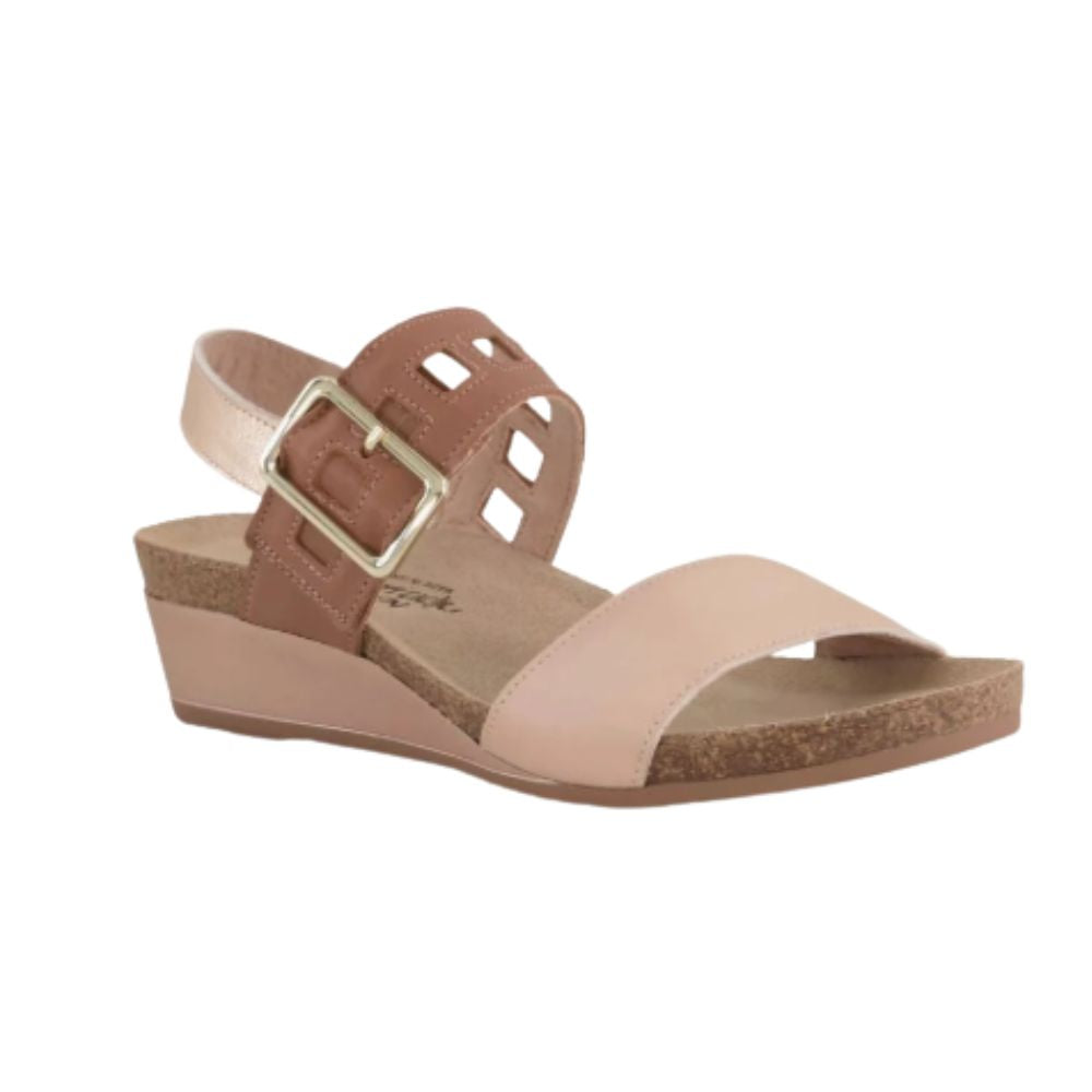 Naot Dynasty Women’s Wedge Leather Sandals with Ergonomic Arch Support , Adjustable Straps & Cushioned Footbed