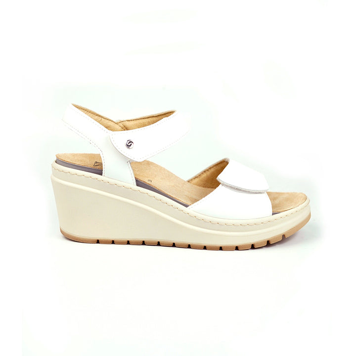 Sabatini S2080 Hallux Comfort Shoes With Stretch Upper, Removable Footbed, And Advanced Cushioning Technology For Cool, Healthy & Supportive All-Day Wear. Designed With Non-Slip Outsole, Medium Width Fit, And Italian Craftsmanship (Bianco White)