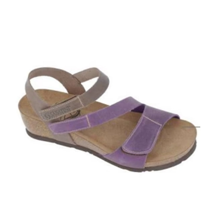 Sabatini S4013 Lightweight Walking Shoes With Memory Form Fit Insole, Foam Cushioning, And Shock-Absorbing Support To Reduce Joint Stress. Featuring Heel Pull Tab, Non-Slip Outsole, Medium Width Fit, And Premium Italian Craftsmanship (Purple Mud)