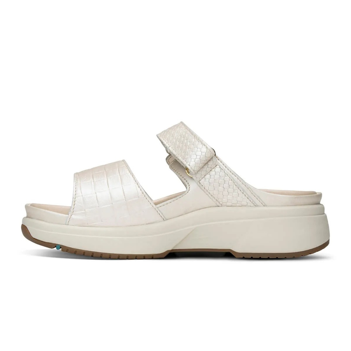 Xsensible Tobago Leather Comfort Sandal with Dual Adjustable Buckles, Removable Cushion Footbed, and Ergonomic Balance Sole