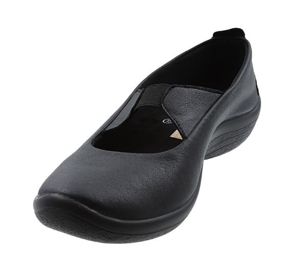 Arcopedico Itatiaia Slip-On Shoes With Recycled Vegan Lytech Upper, Elastic Goring For Easy Slip On/Off, and Soft Flexible Fit For Bunions, Hammertoes & Hard-To-Fit Feet. Machine Washable & Eco-Friendly Lytech Upper (Gold)