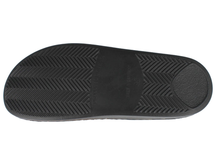 Finn Comfort Amalfi Ladies Leather Clogs with Removable Arch Support Insoles, and Shock Absorbing Footbed. Suitable for Heel and Arch Pain (Brown)