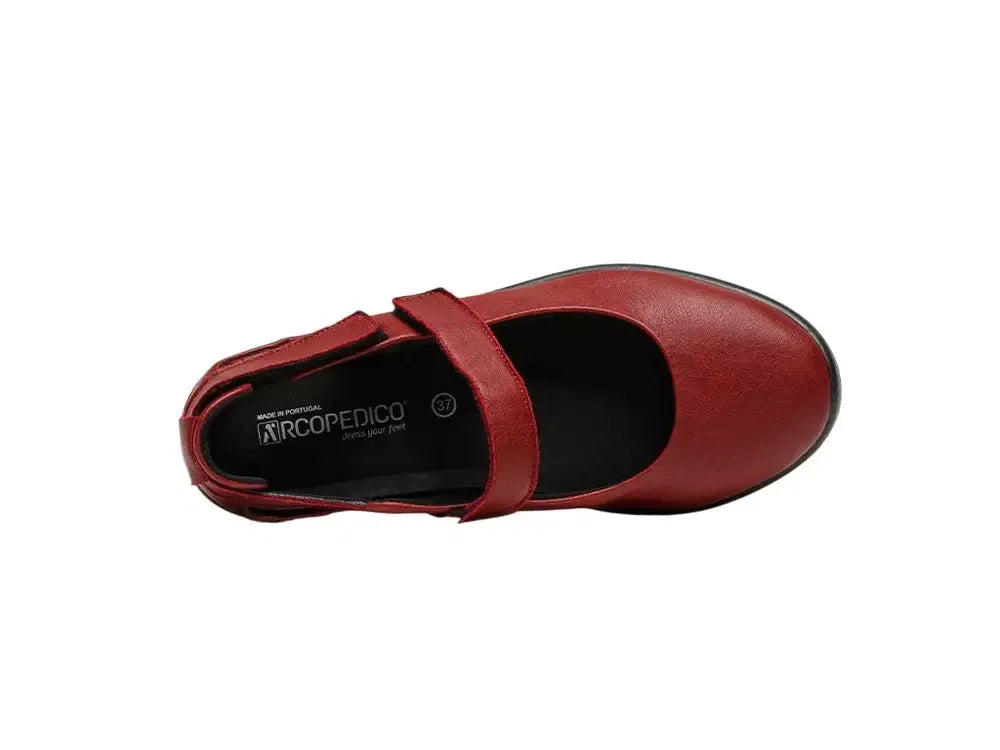 Arcopedico Minami Women’s Ballet Flats With Stretch Lytech® Upper, Adjustable Strap, Wide-Fit Comfort for Bunions & Machine Washable Design