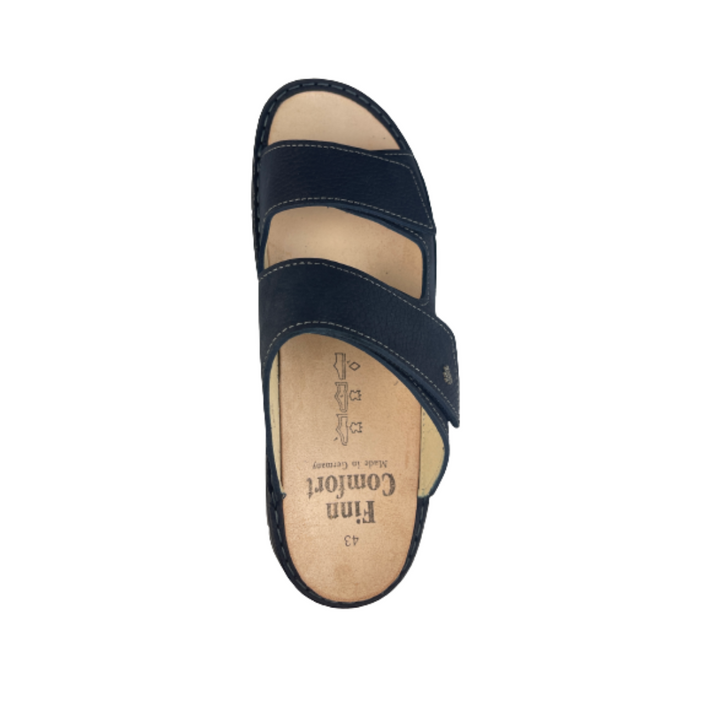 Finn Comfort Rab Men’s Sandal With Dual Adjustable Straps, Removable Footbed, And Flexible Hand-Stitched Pu Sole. Suitable For Bunion, Heel And Arch Pain (Elephant Grey)