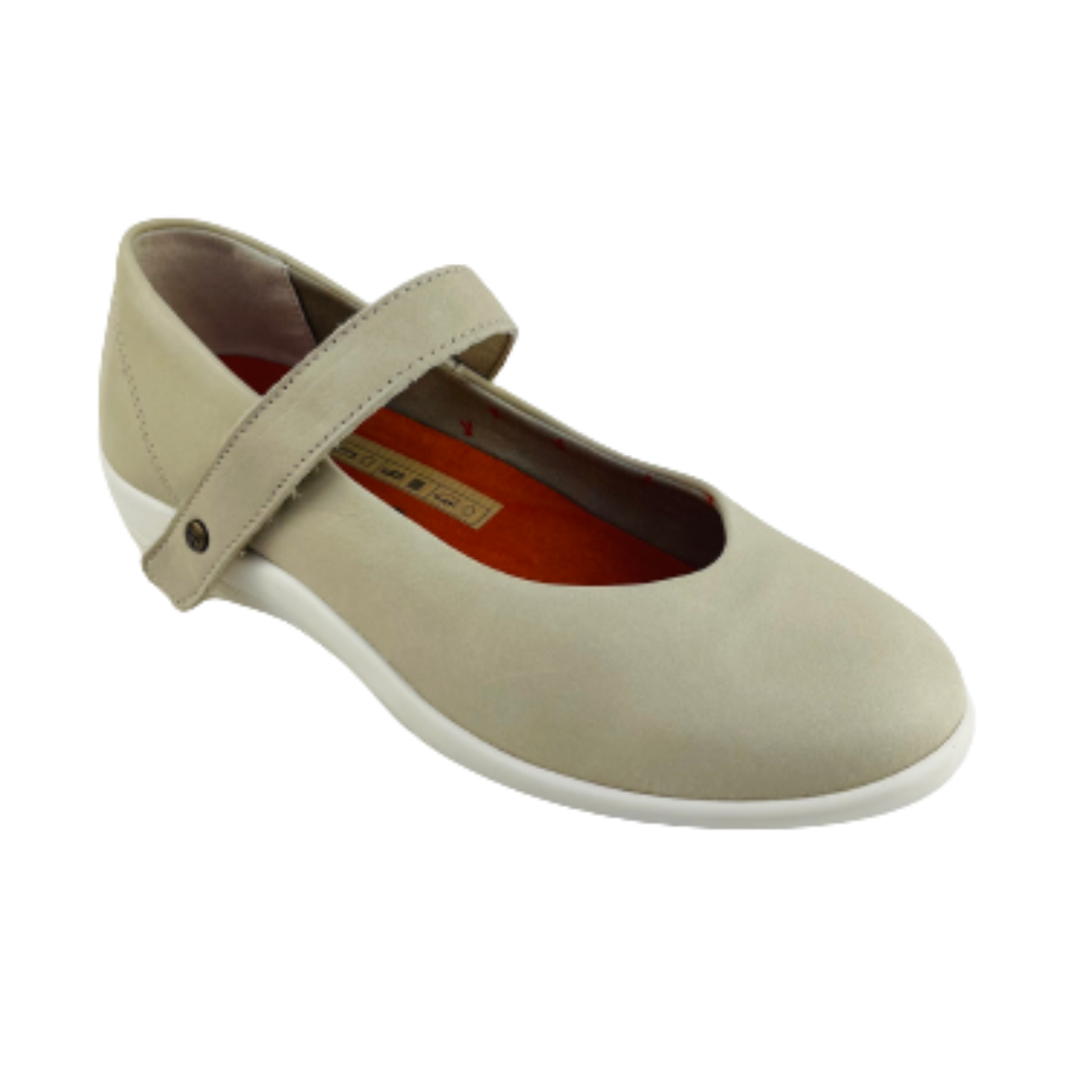 Arcopedico Snowdonia Leather Shoes With Sustainable Lwg-Certified Nature Leather Upper, Elastic Twin Arch Support System, Antiviral Sole & Removable Recycled Footbed. Eco-Friendly, Sophisticated & Comfortable Design (Beige)