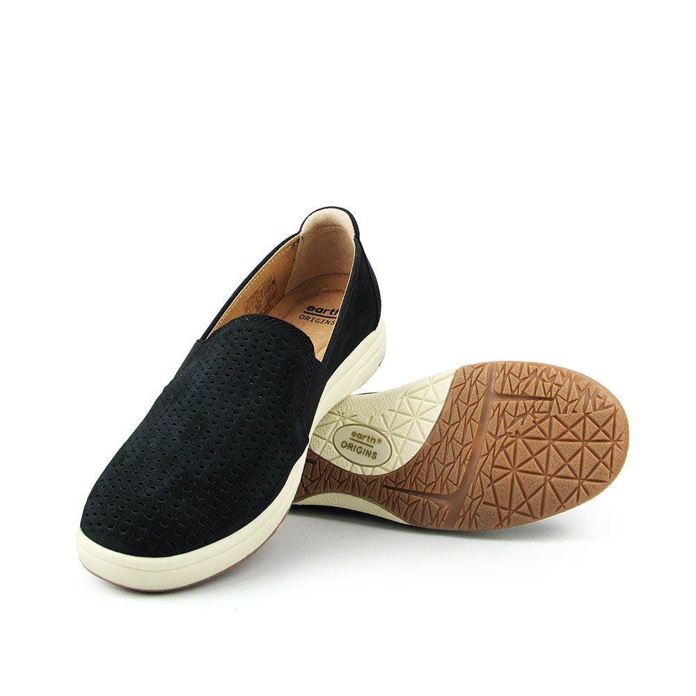 EARTH ORIGINS ELIN WIDE SUSTAINABLE SUSTAINABLY SOURCED COMFORT COMFORTABLE SLIP ON SNEAKER